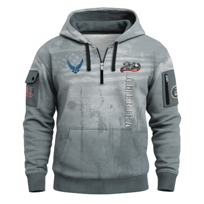 America 250 - US Air Force Quarter Zip Hoodie