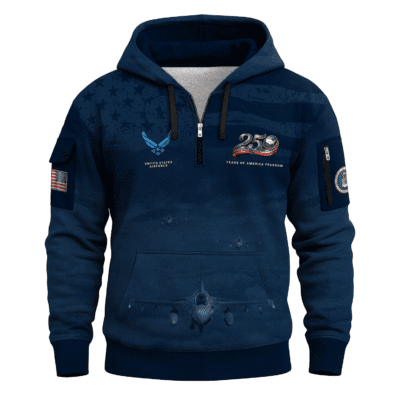America 250 - US Air Force Quarter Zip Hoodie
