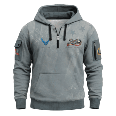 America 250 - US Air Force Quarter Zip Hoodie