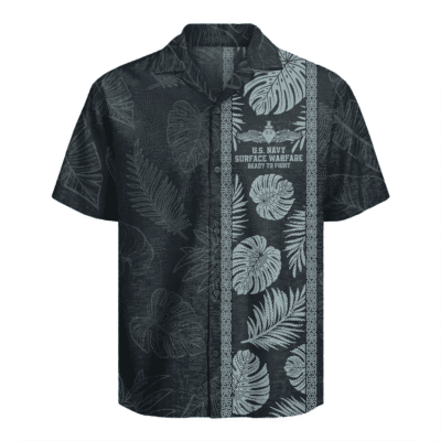 US Navy Surface Warfare Hawaiian Shirt