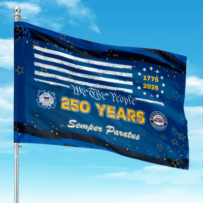 US Coast Guard - America 250th Anniversary US Semiquincentennial Flag